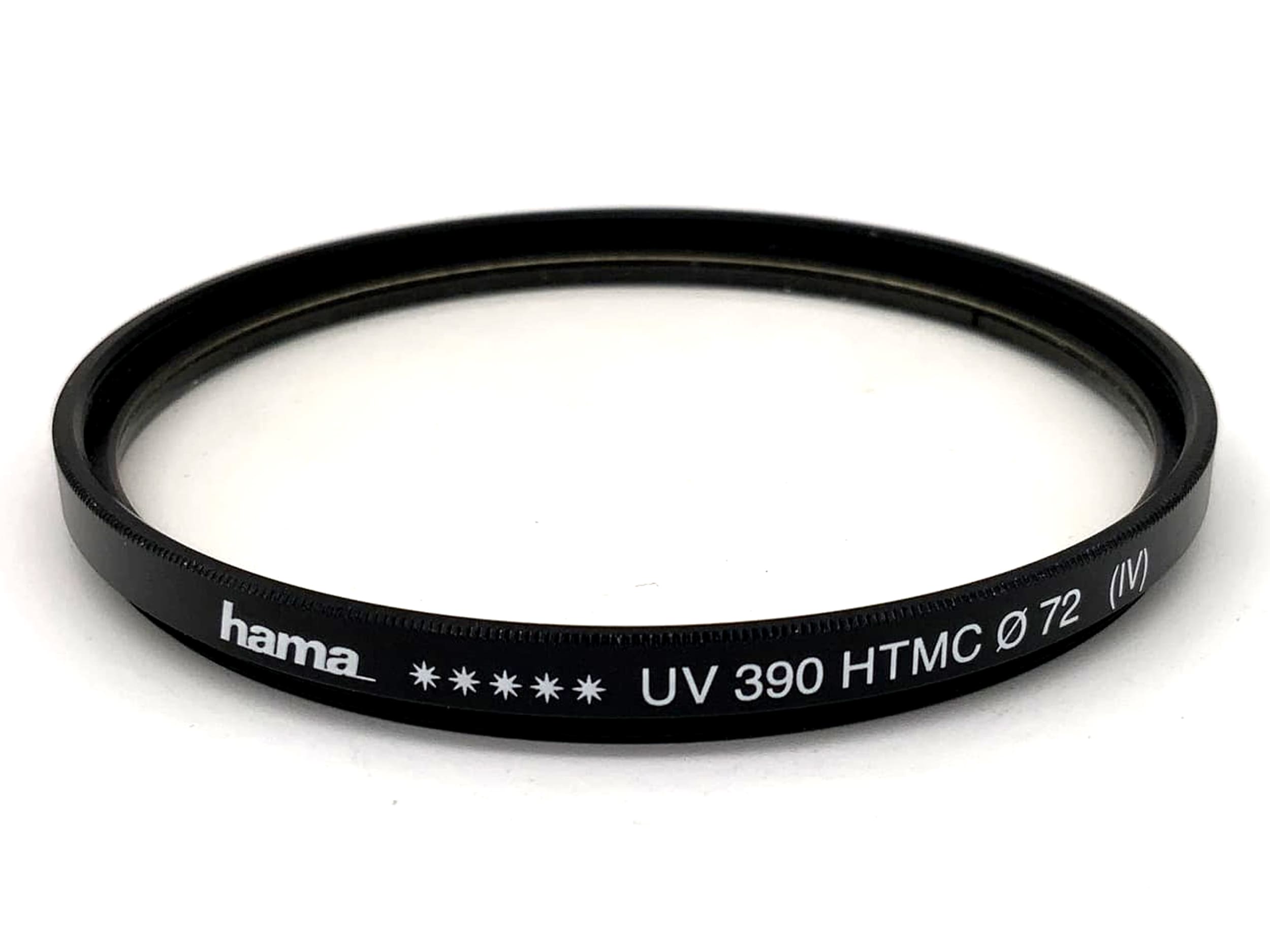 Filtre UV Hama UV390 HTMC (IV) Filtre circulaire 72 mm Filetage M72