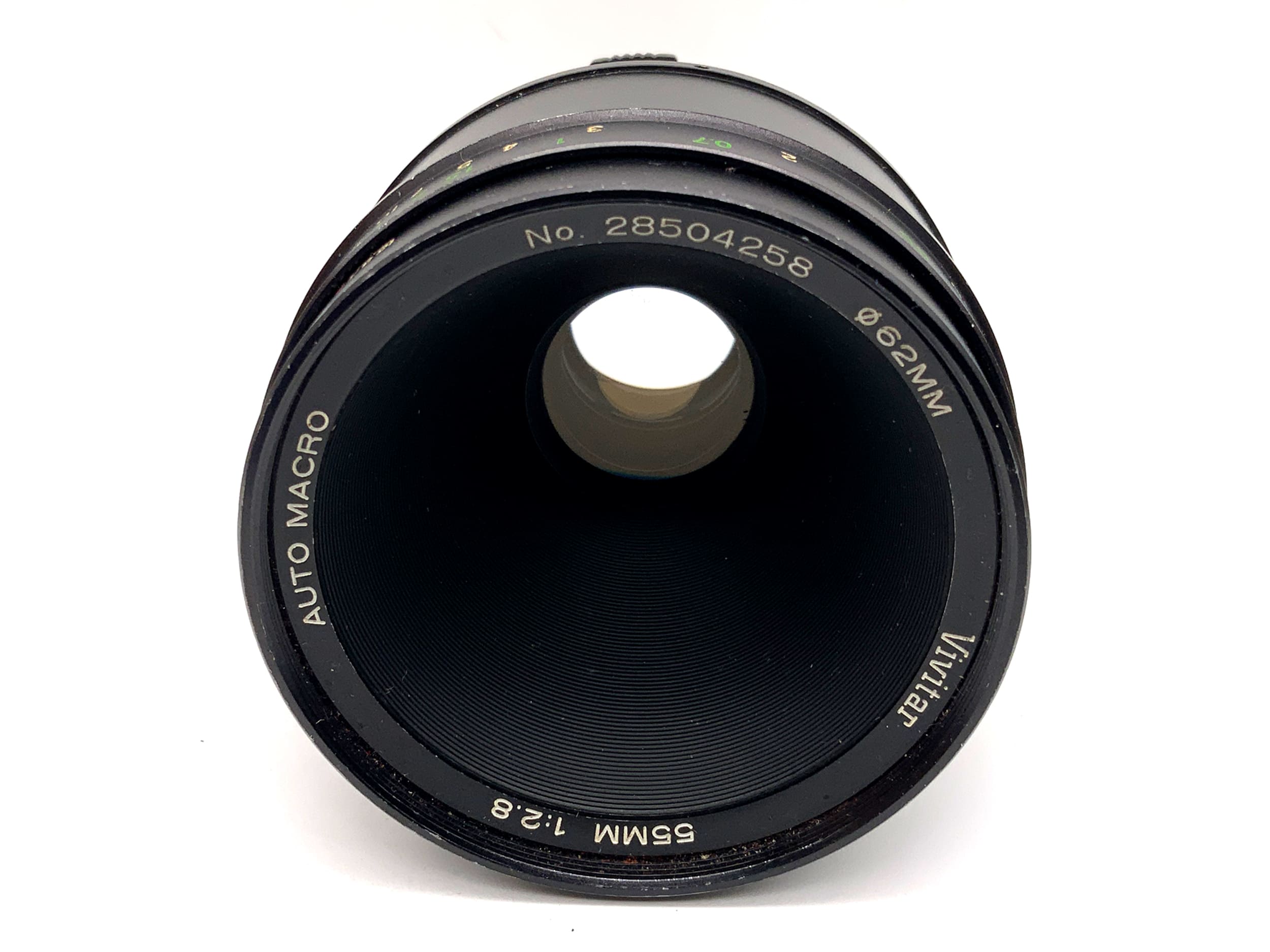 Objectif macro automatique Vivitar 55 mm 1:2,8 (Olympus OM)