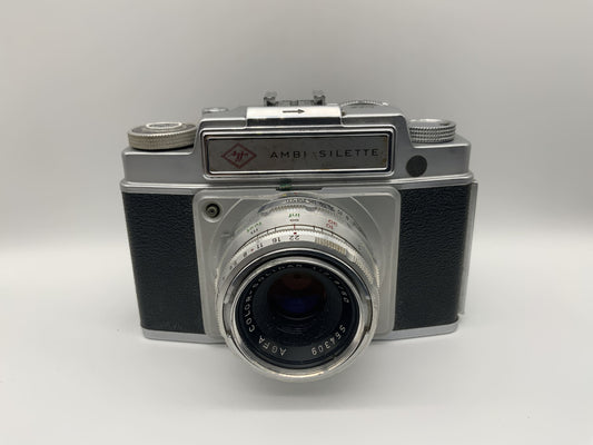 Agfa Ambi Silette Sucherkamera mit Color-Solinar 1:2.8/50 Analogkamera