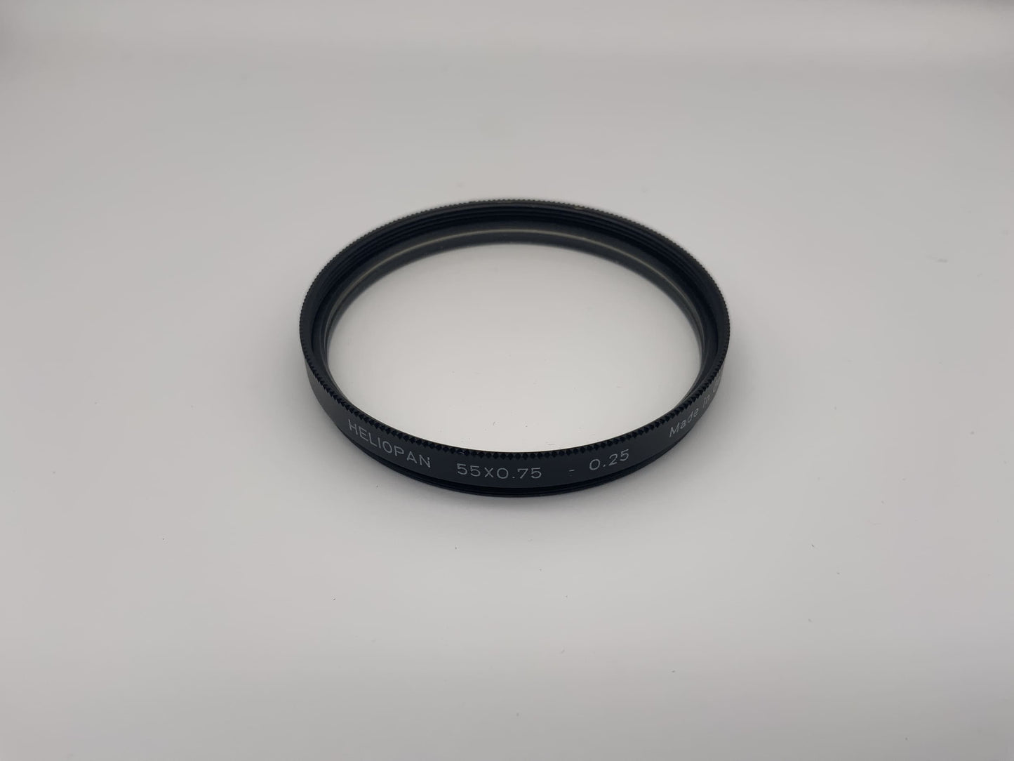 Heliopan Weitwinkel 55mm Filter 55x0,75 -0,25 Kreisförmig Filtergewinde