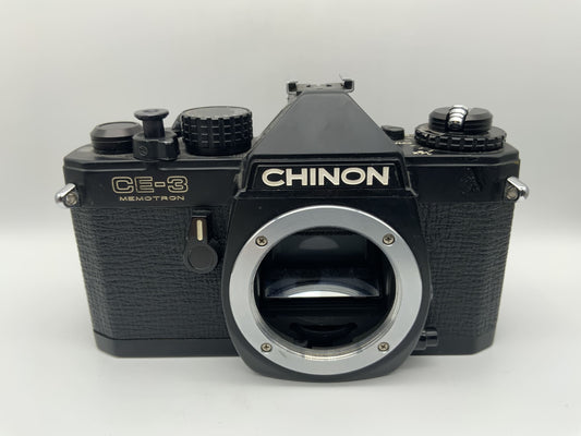 Chinon CE-3 35mm Spiegelreflexkamera SLR analog Memotron  (M42) !Beli defekt!