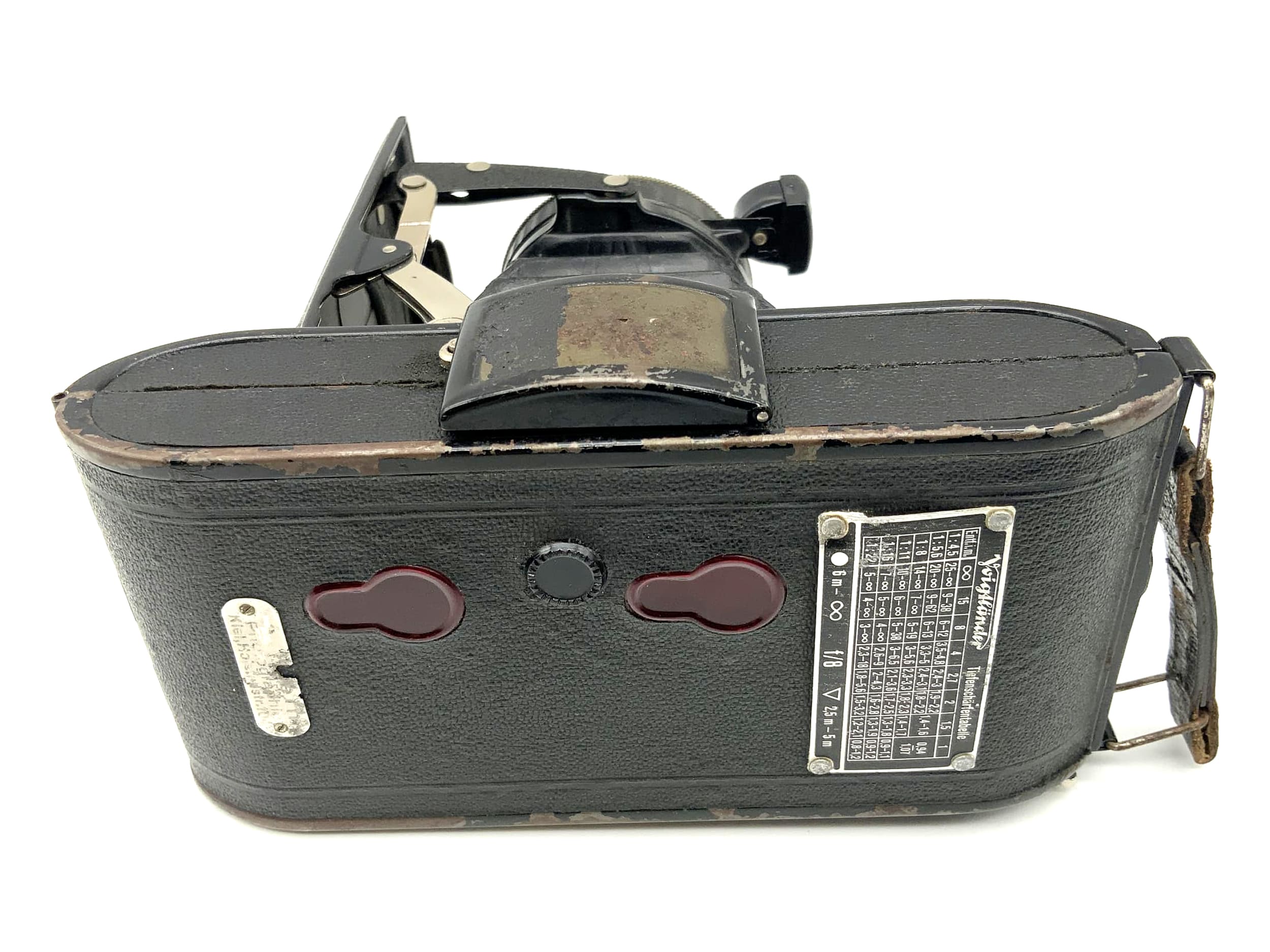 Appareil photo pliant Voigtländer Bessa avec Anastigmat Voigtar 1:4.5 F=11cm 6x9 Compur