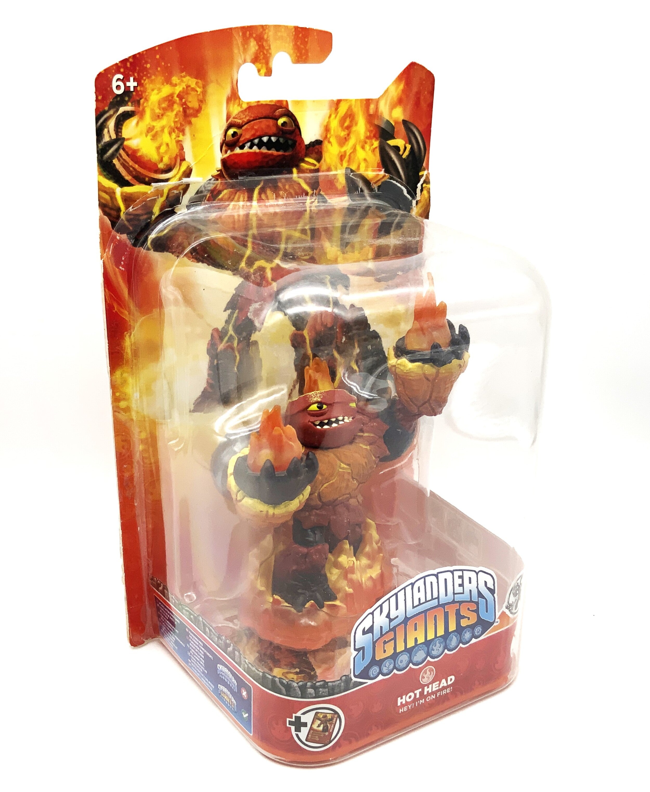 Skylanders Giants Hot Head in OVP Kleber löst sich leicht