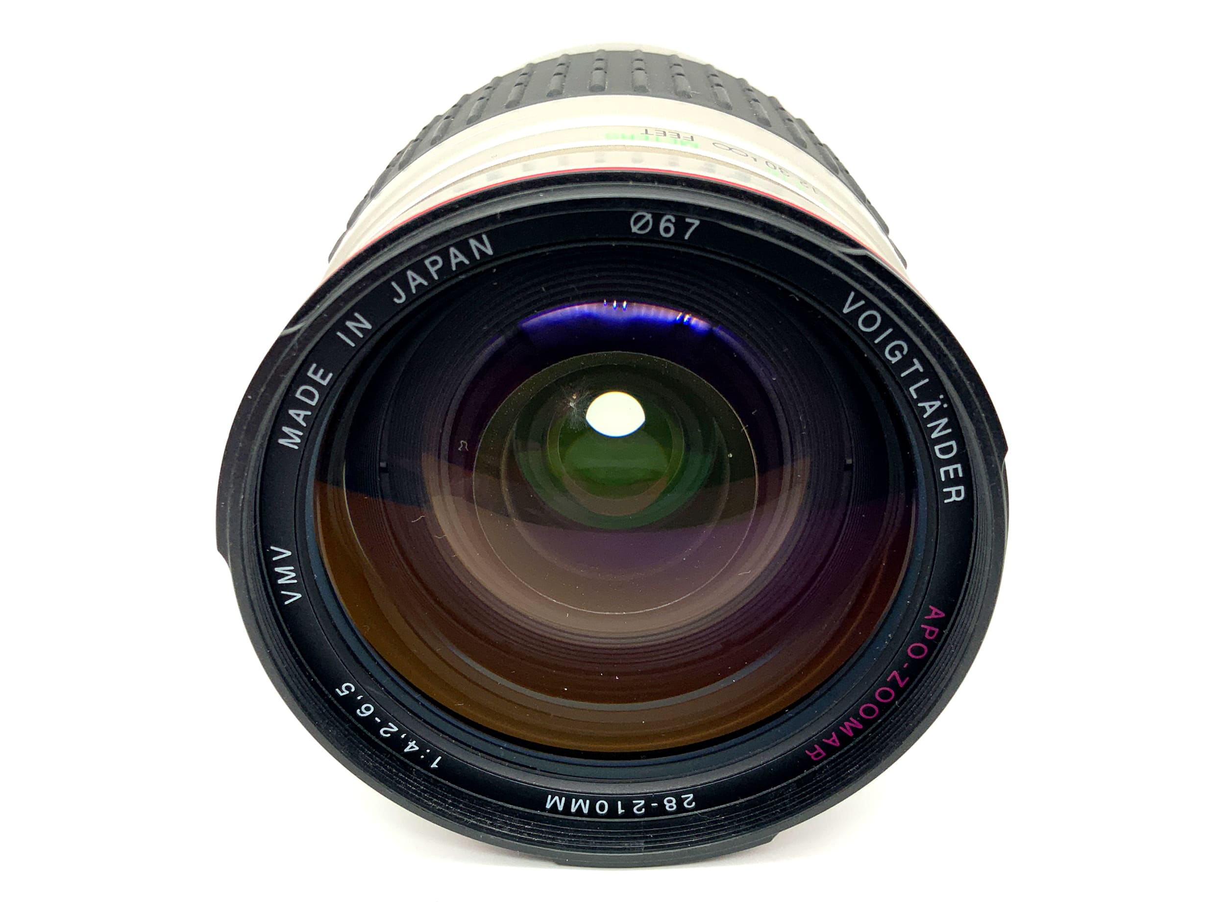 Objectif Voigtländer 28-210 mm 1:4,2-6,5 Objectif zoom Apo-Zoomar VMV (Canon EF)