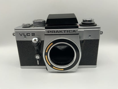 Praktica VLC 2 35mm Spiegelreflexkamera SLR analog mit Lichtschacht Body (M42)