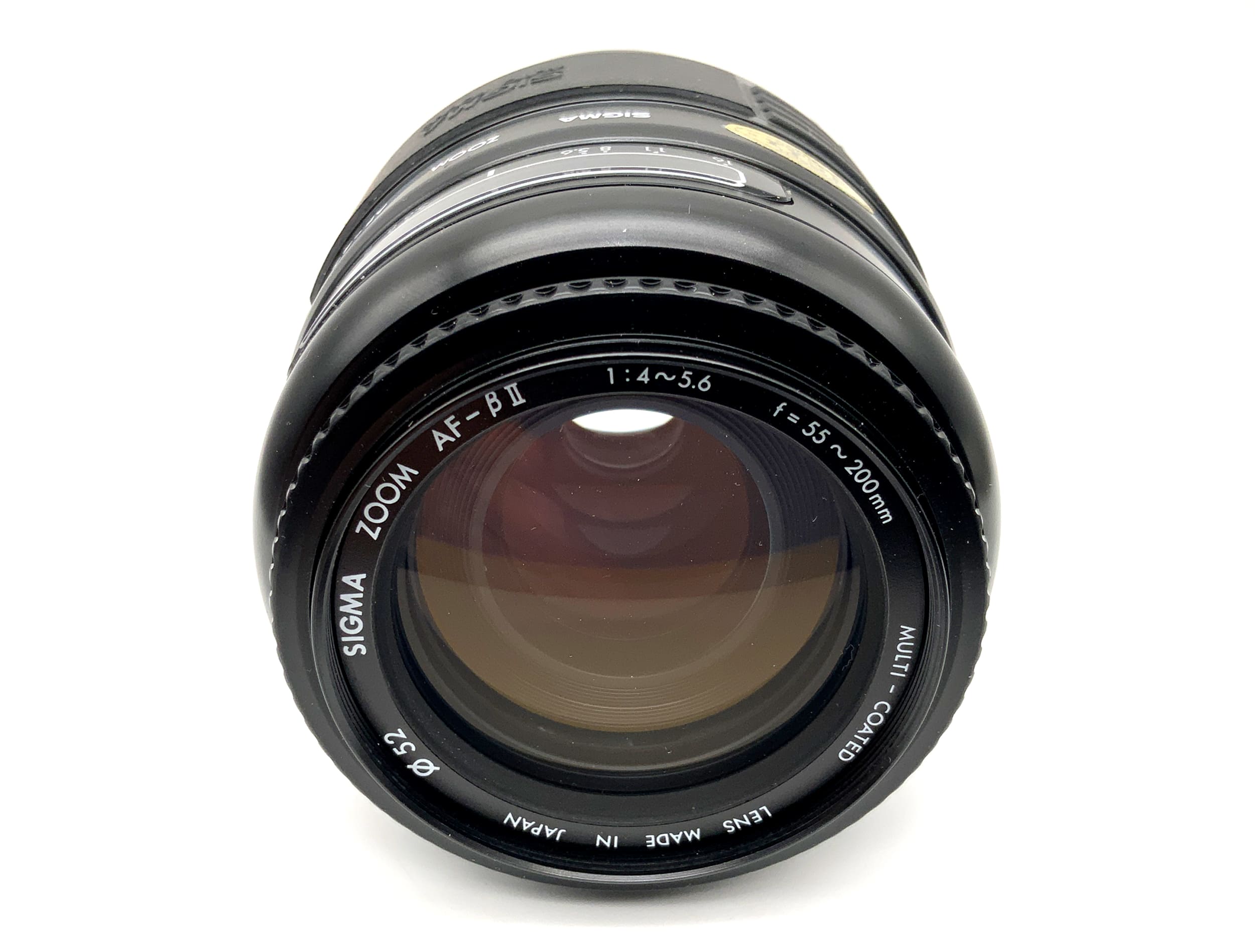 Objectif Sigma 55-200 mm 1:4-5,6 Zoom AF-ßII multicouche (Canon EF)