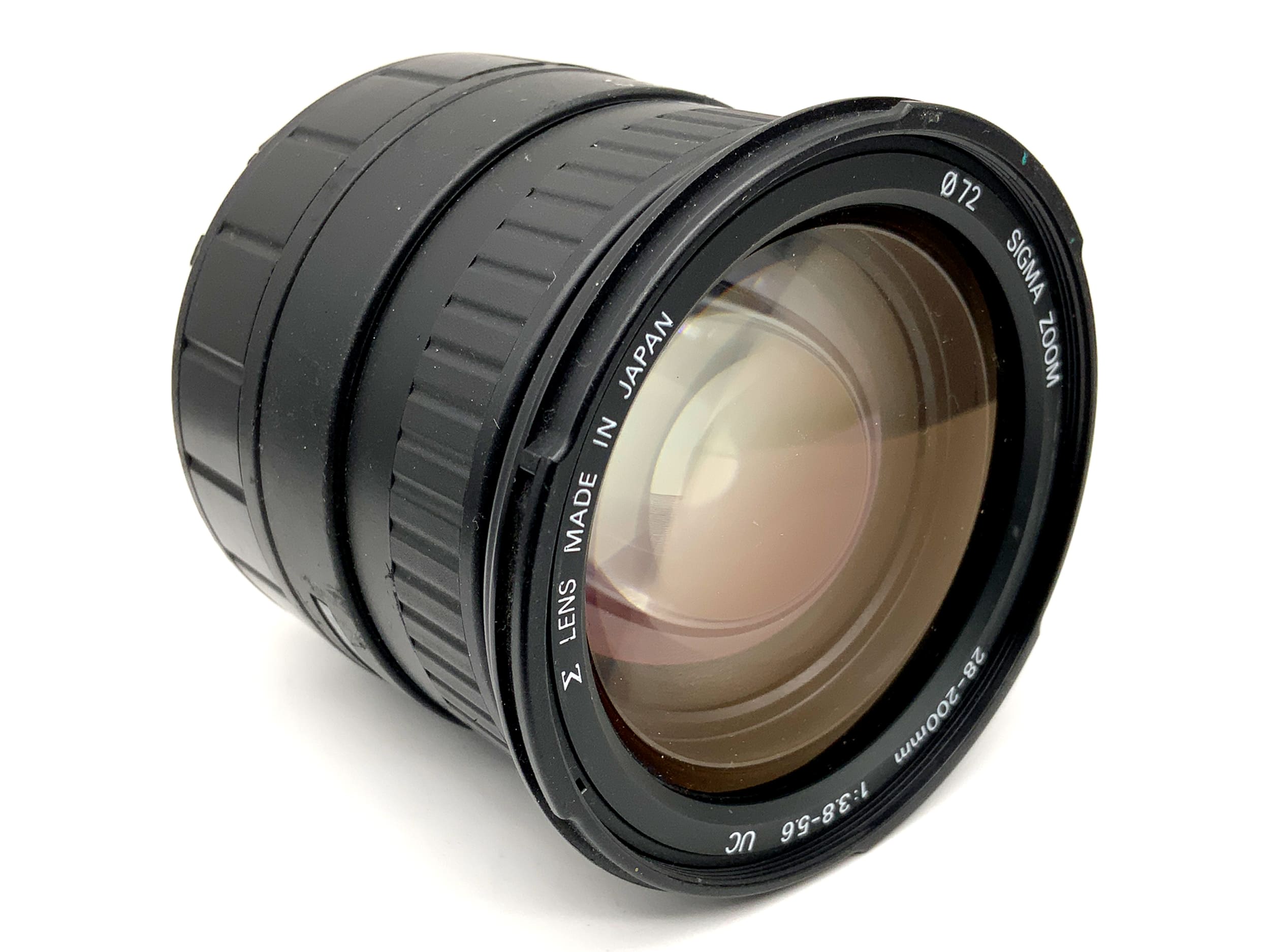 Objectif zoom asphérique Sigma 28-200 mm 1:3,8-5,6 UC (Nikon AF)