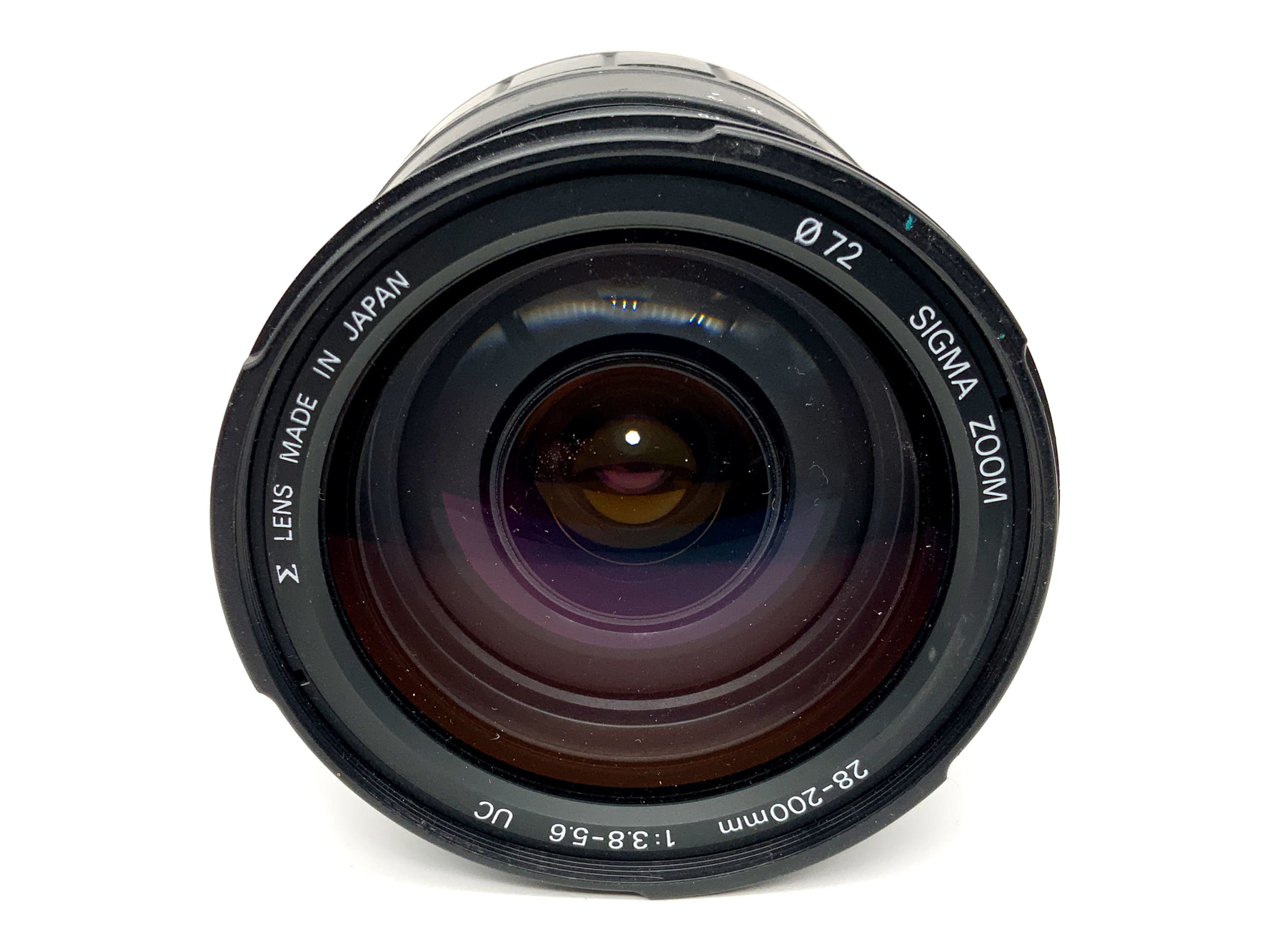 Objectif zoom asphérique Sigma 28-200 mm 1:3,8-5,6 UC (Nikon AF)