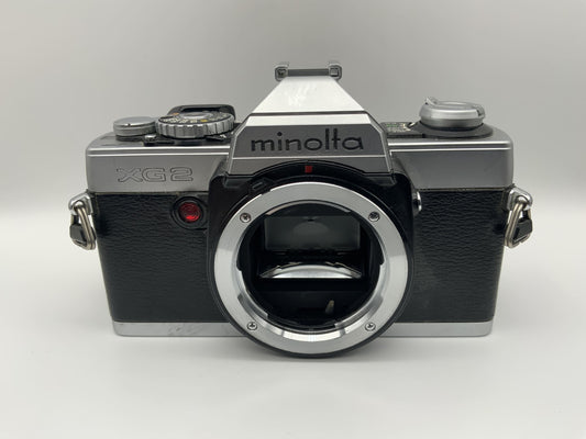 Minolta XG 2 35mm Spiegelreflexkamera SLR analog Body Gehäuse (Minolta MD)