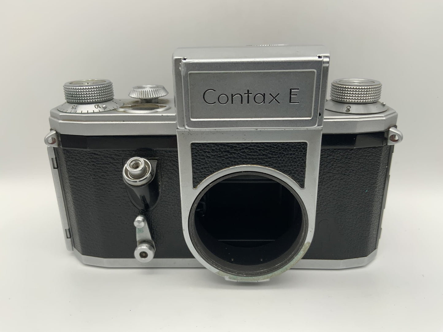 Contax E 35mm Spiegelreflexkamera SLR analog Body Gehäuse (M42) !Beli defekt!