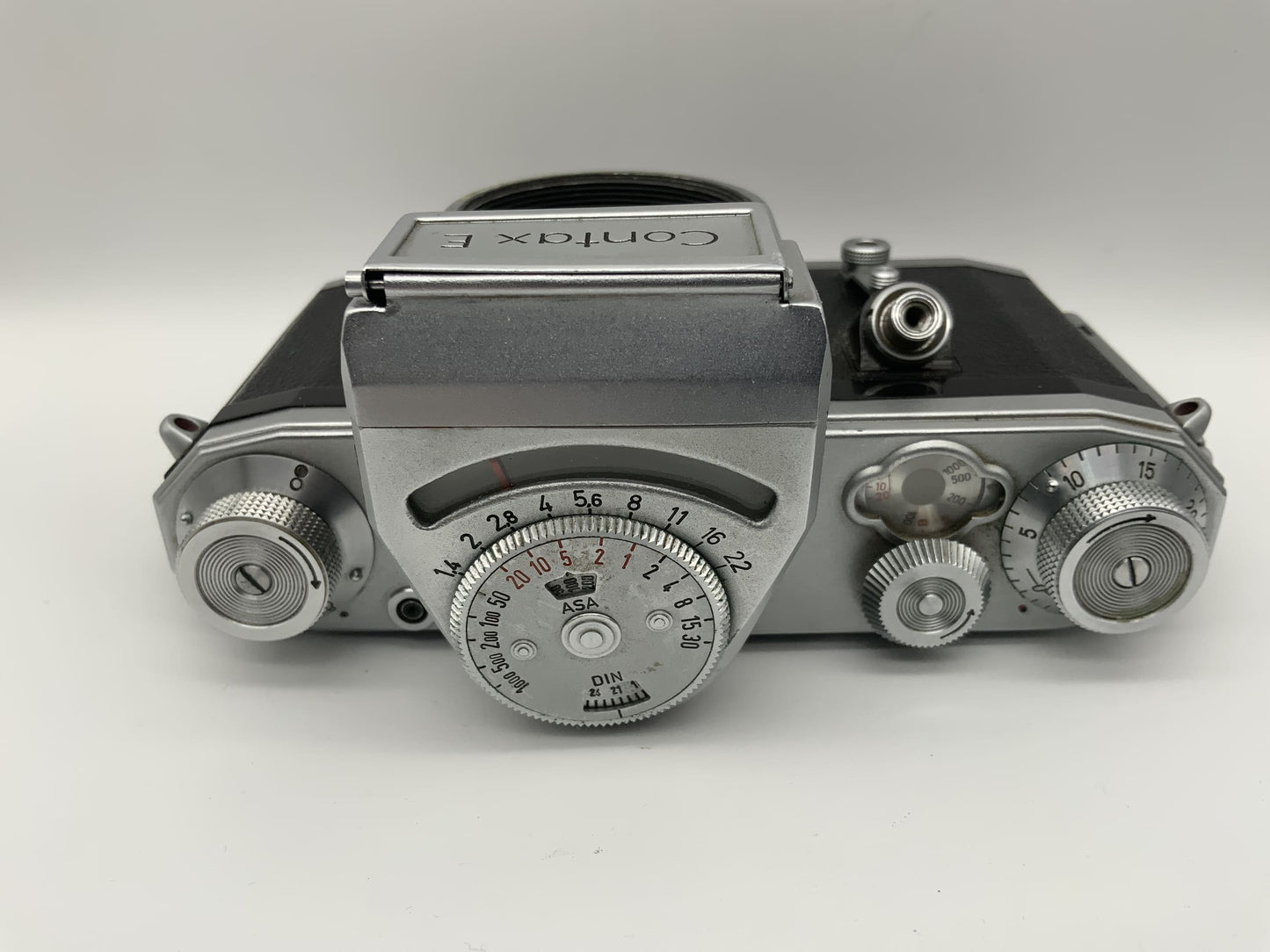 Contax E 35mm Spiegelreflexkamera SLR analog Body Gehäuse (M42) !Beli defekt!