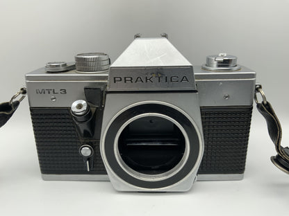 Praktica MTL 3 35mm SLR analog Pentacon Body Gehäuse (Praktica B) !Beli defekt!