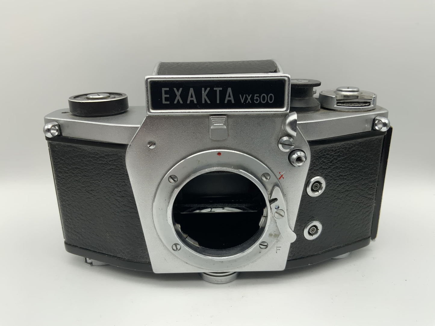 Exakta VX500 35mm Spiegelreflexkamera SLR analog mit Lichtschacht Body (Exa)