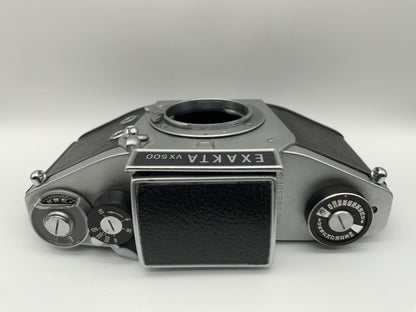 Exakta VX500 35mm Spiegelreflexkamera SLR analog mit Lichtschacht Body (Exa)