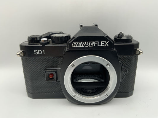 Revueflex SDI 35mm Spiegelreflexkamera SLR analog SD 1 Body Gehäuse (M42)