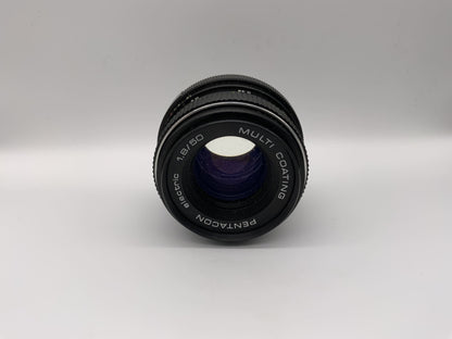 Pentacon 50mm 1:1.8 Objektiv  electric Kamera Camera Lens (M42)