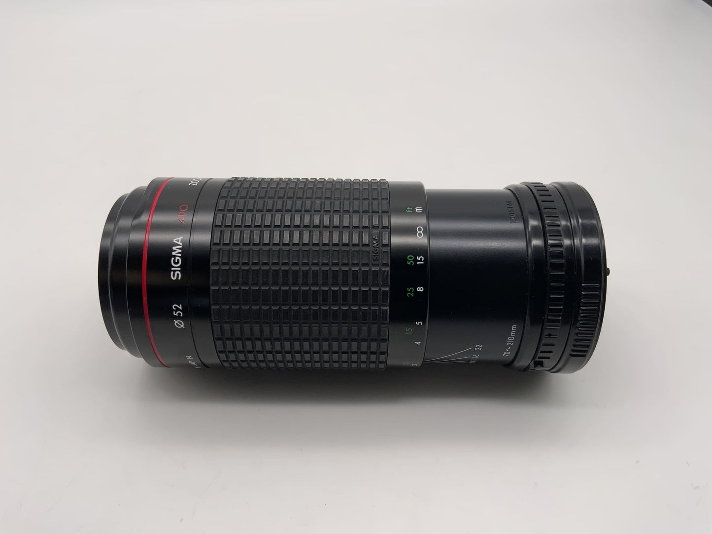 Sigma 70-210mm 1:3.5-4.5 Objektiv  APO Zoom MC Kamera Camera Lens (Canon FD)