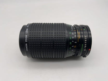 Canon 75-200mm 1:4.5 Objektiv  Zoom Lens FD Kamera Camera Lens (Canon FD)