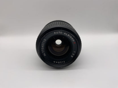 Albinar 28mm 1:2.8 Objektiv  Auto Albinar-S Kamera Camera Lens (M42)