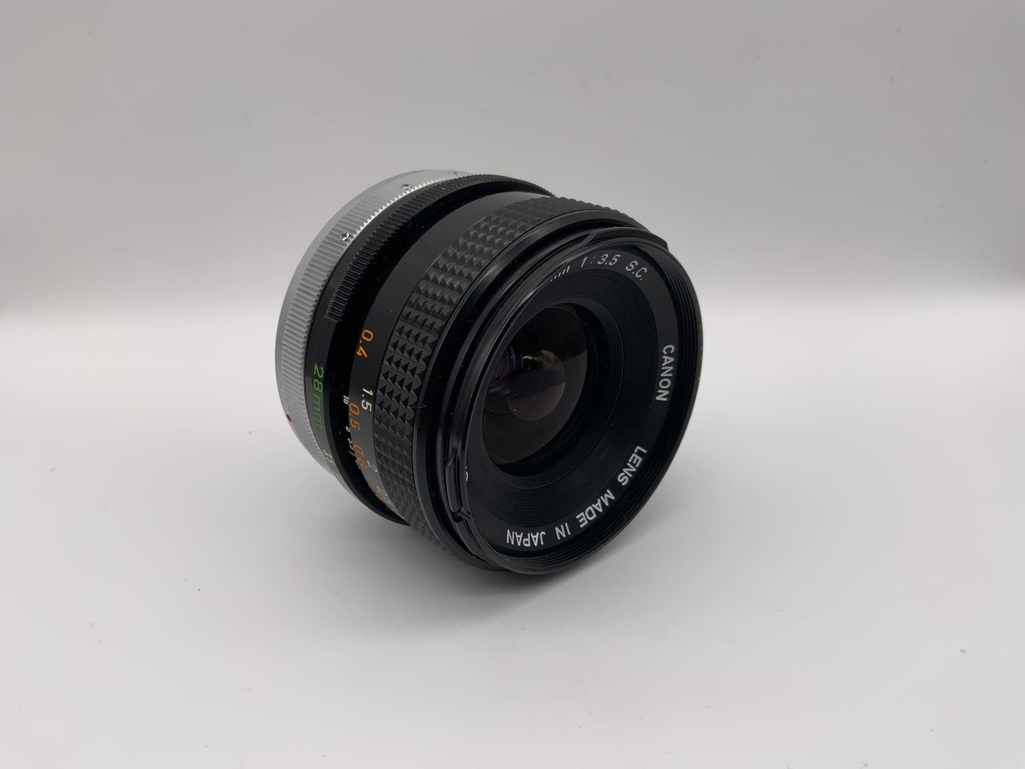 Canon 28mm 1:3.5 Objektiv  Lens FD S.C Kamera Camera Lens (Canon FD)