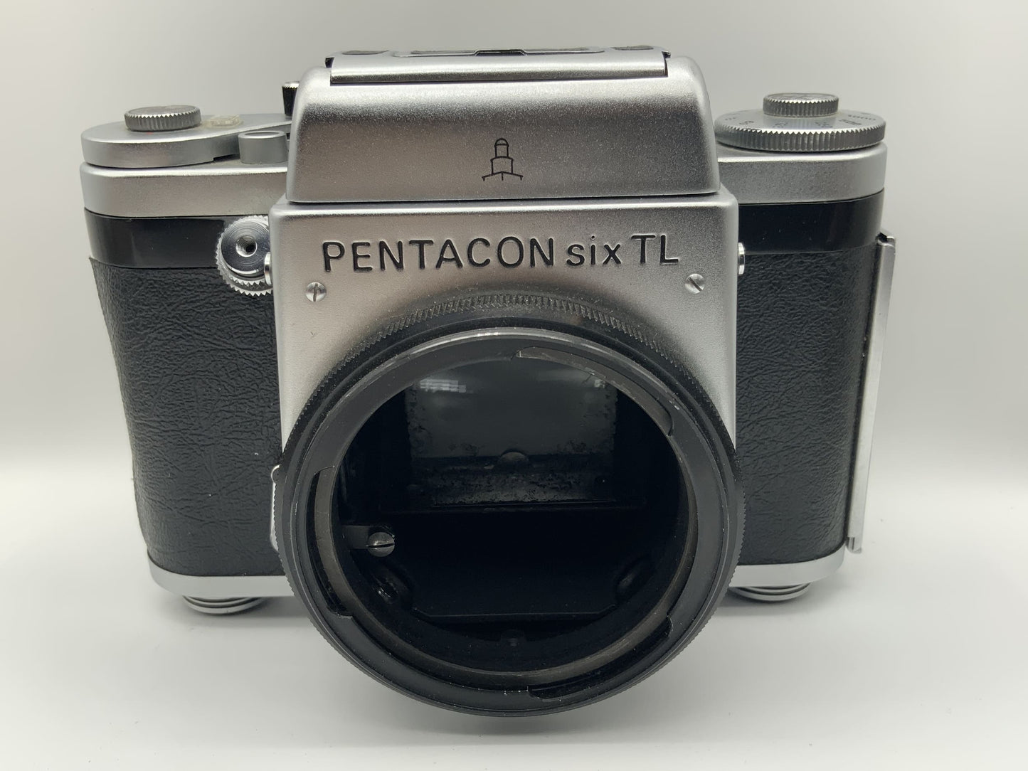 Pentacon six TL SLR analog Rollfilm mit Lichtschacht Body (Pentacon Six)