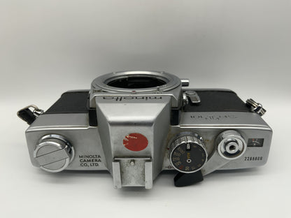 Minolta SRT 101 35mm Spiegelreflexkamera SLR analog  (Minolta MD) !Beli defekt!