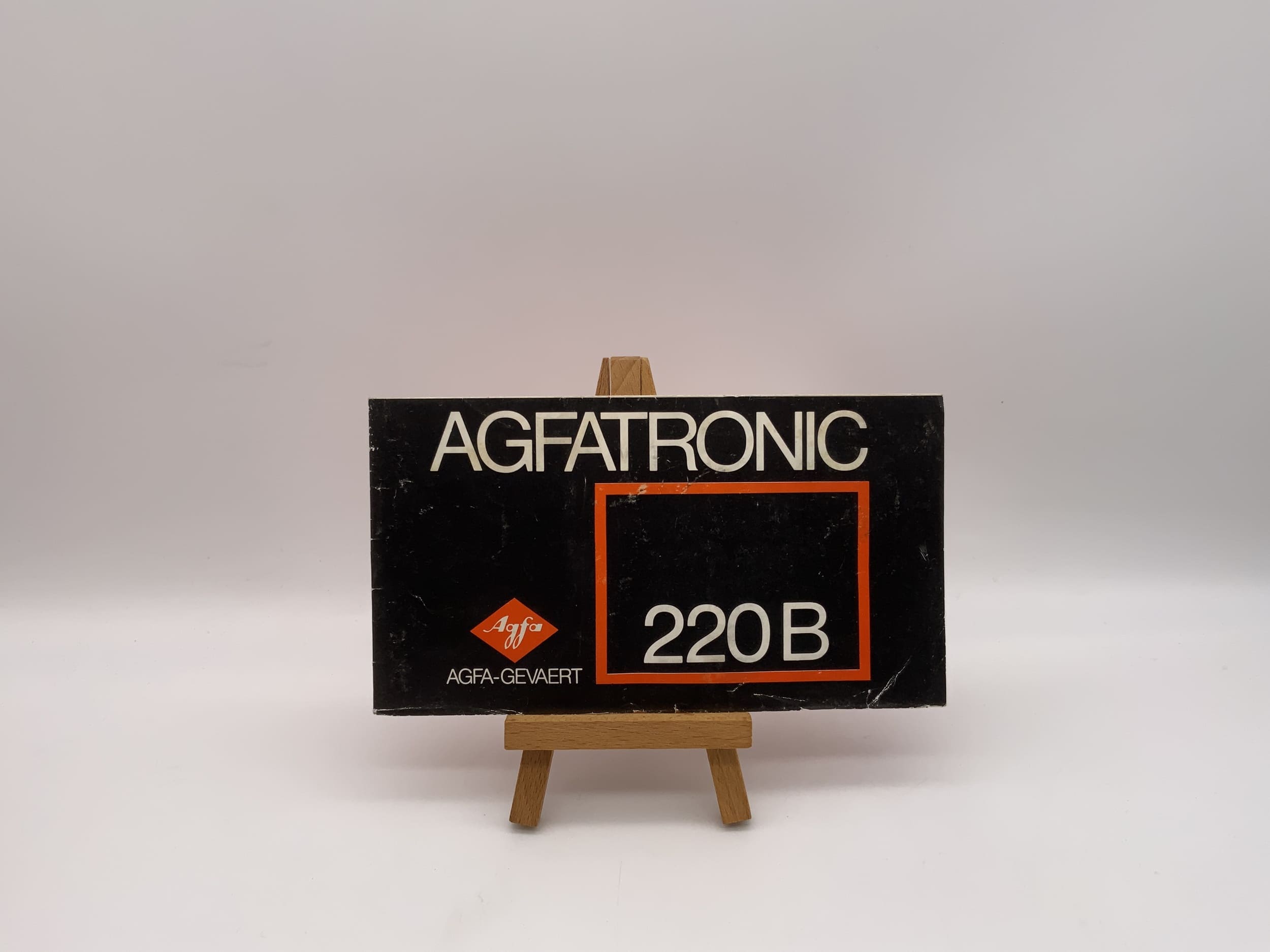 Manuel d'utilisation de l'Agfa Agfatronic 220 B (allemand)