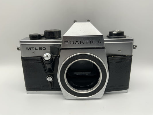 Praktica MTL 50 35mm Spiegelreflexkamera analog Pentacon  (M42) !Beli defekt!