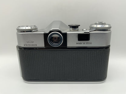 Revue E 35mm Spiegelreflexkamera SLR analog Revueflex E  (M42) !Beli defekt!