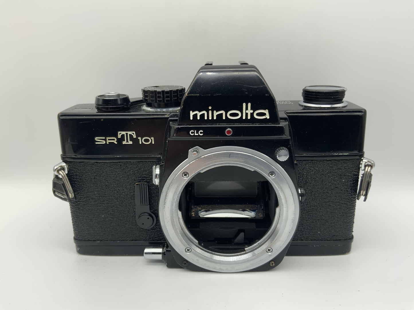 Minolta SRT 101 35mm Spiegelreflexkamera SLR analog  (Minolta MD) !Beli defekt!