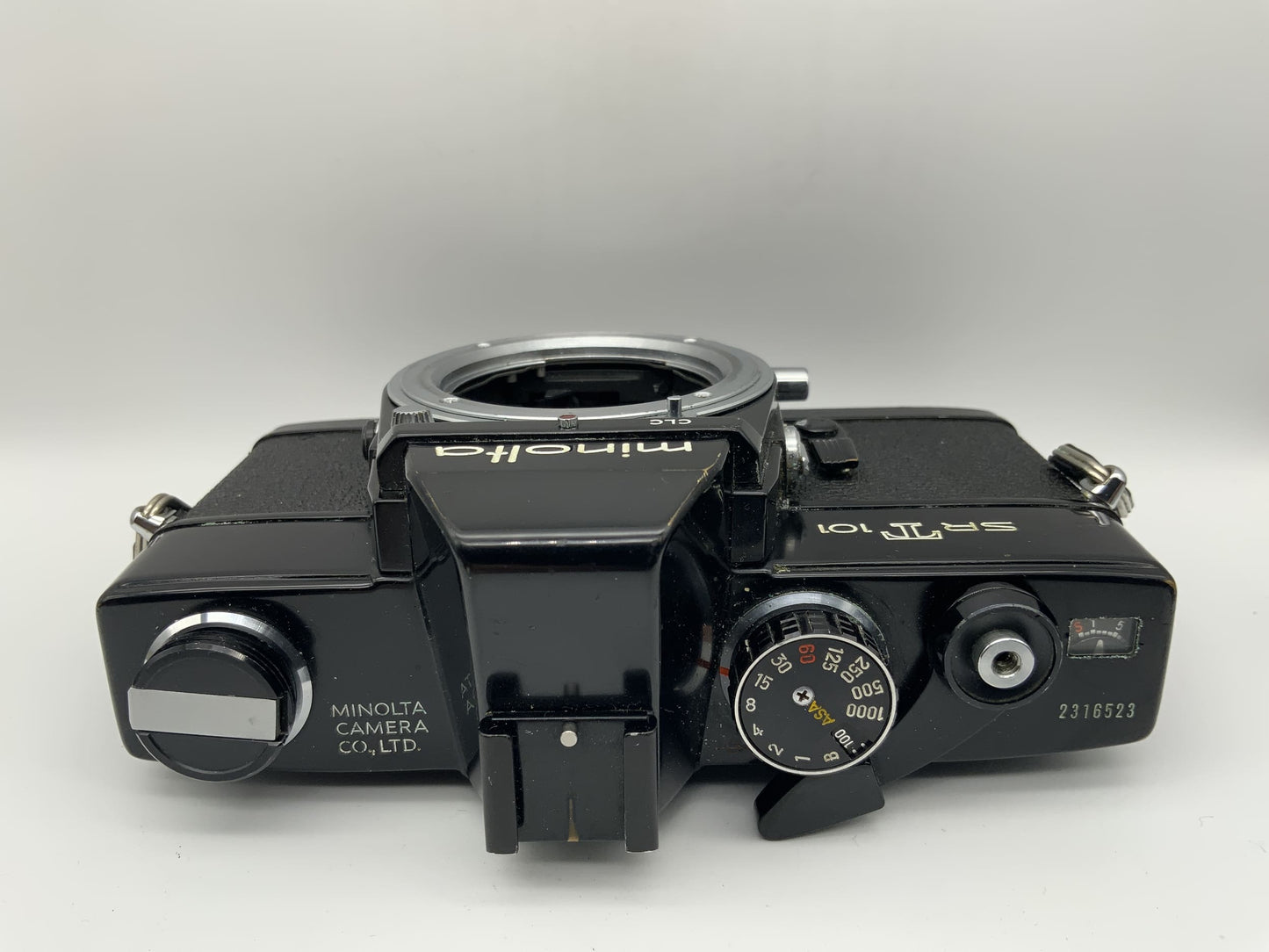 Minolta SRT 101 35mm Spiegelreflexkamera SLR analog  (Minolta MD) !Beli defekt!