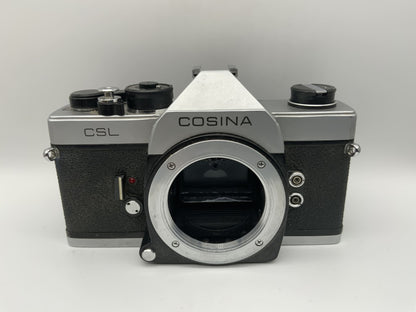 Cosina CSL 35mm Spiegelreflexkamera SLR analog Body Gehäuse (M42) !Beli defekt!