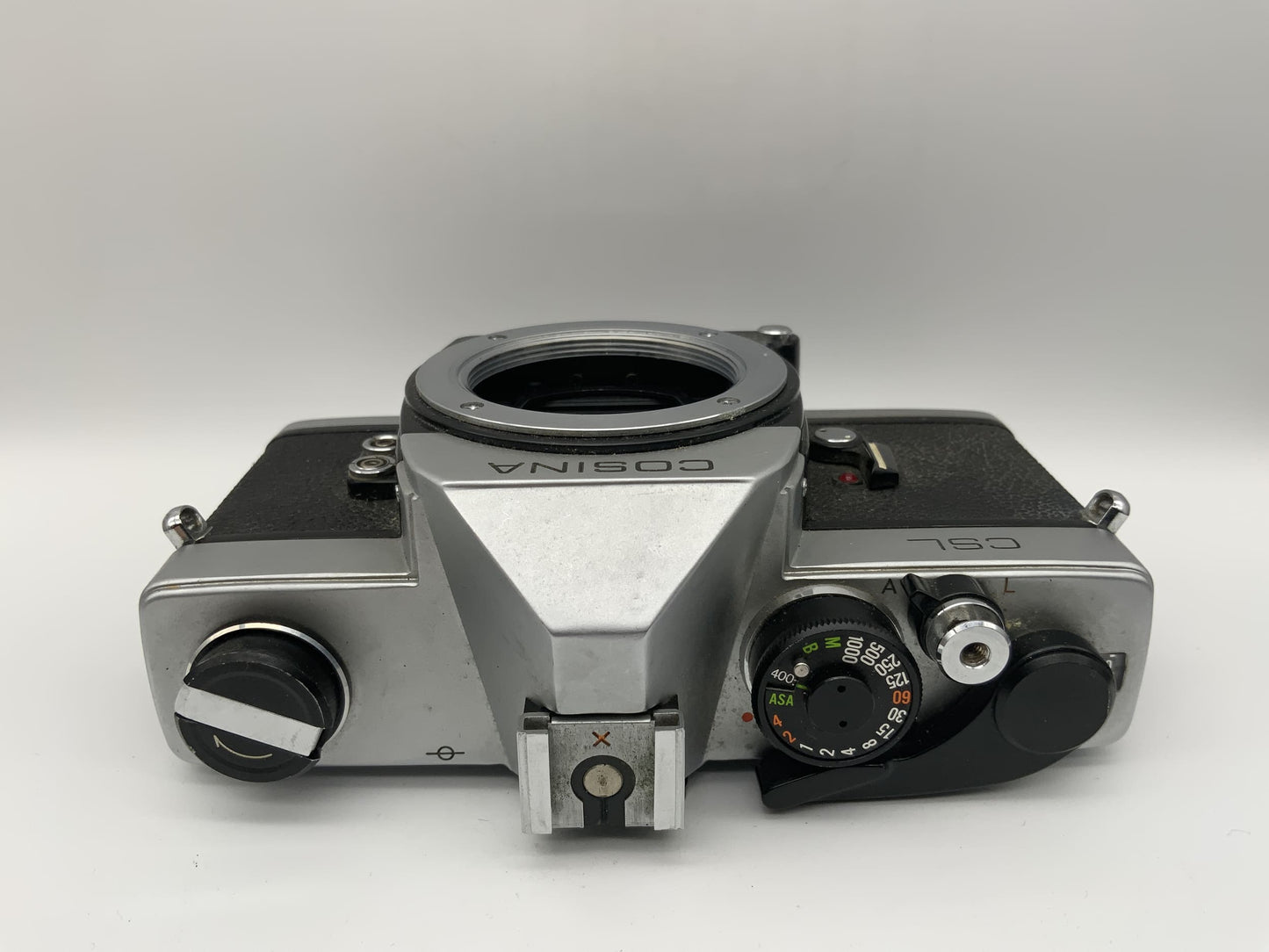 Cosina CSL 35mm Spiegelreflexkamera SLR analog Body Gehäuse (M42) !Beli defekt!