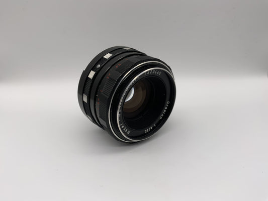 Meyer Optik Görlitz 50mm 1:1.8 Objektiv  Oreston Kamera Camera Lens (Exa)