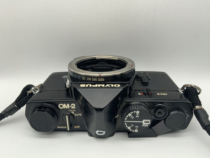 Olympus OM-2 35mm Spiegelreflexkamera SLR analog Body (Olympus OM) !Beli defekt!