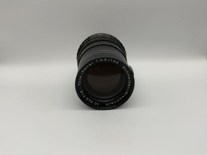 Schneider Kreuznach 135mm 1:3.5 Objektiv  Tele-Xenar Kamera Camera Lens (Exa)