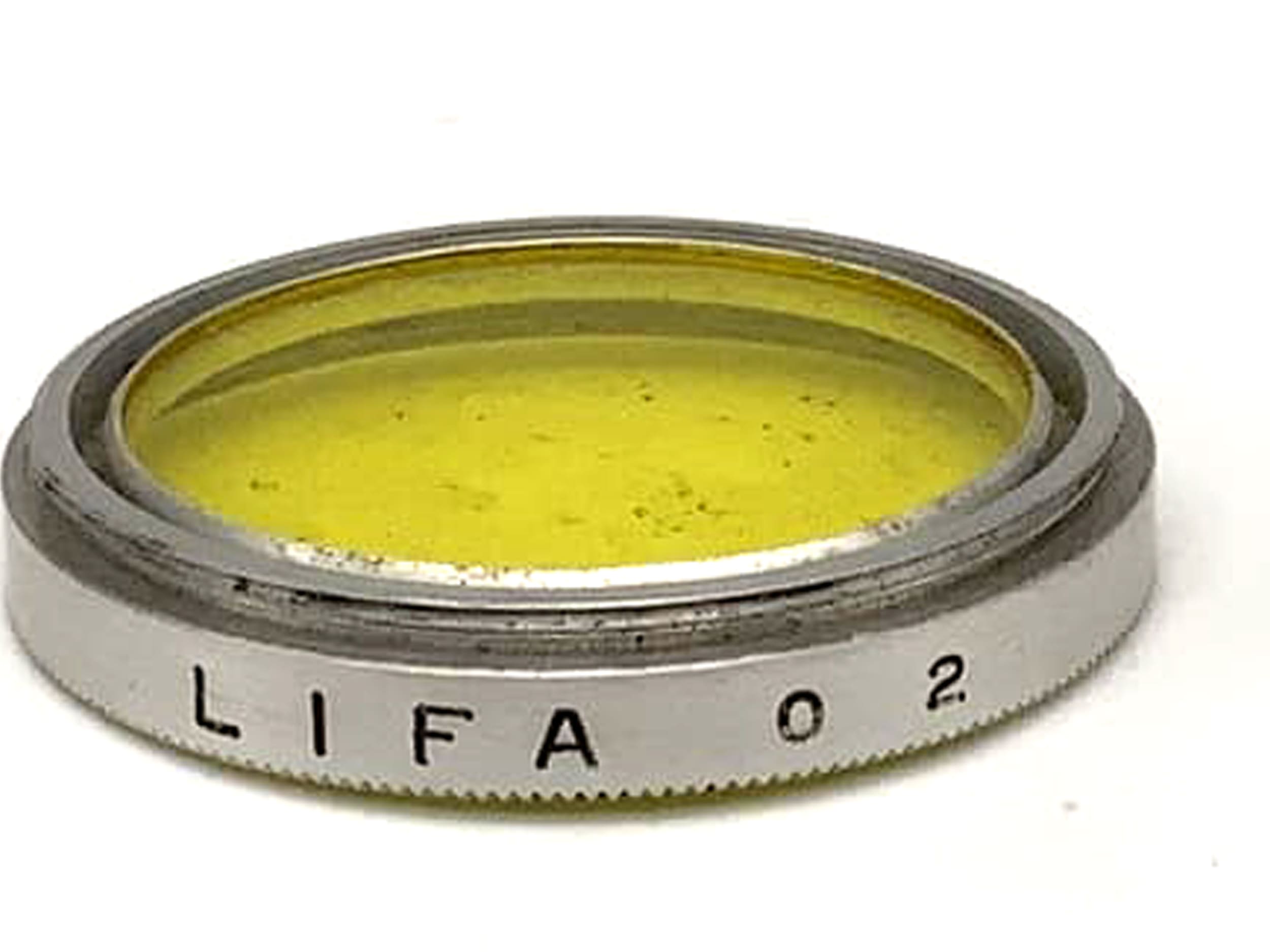 Filtre couleur Lifa jaune O2, filtre circulaire 26 mm, filetage M26