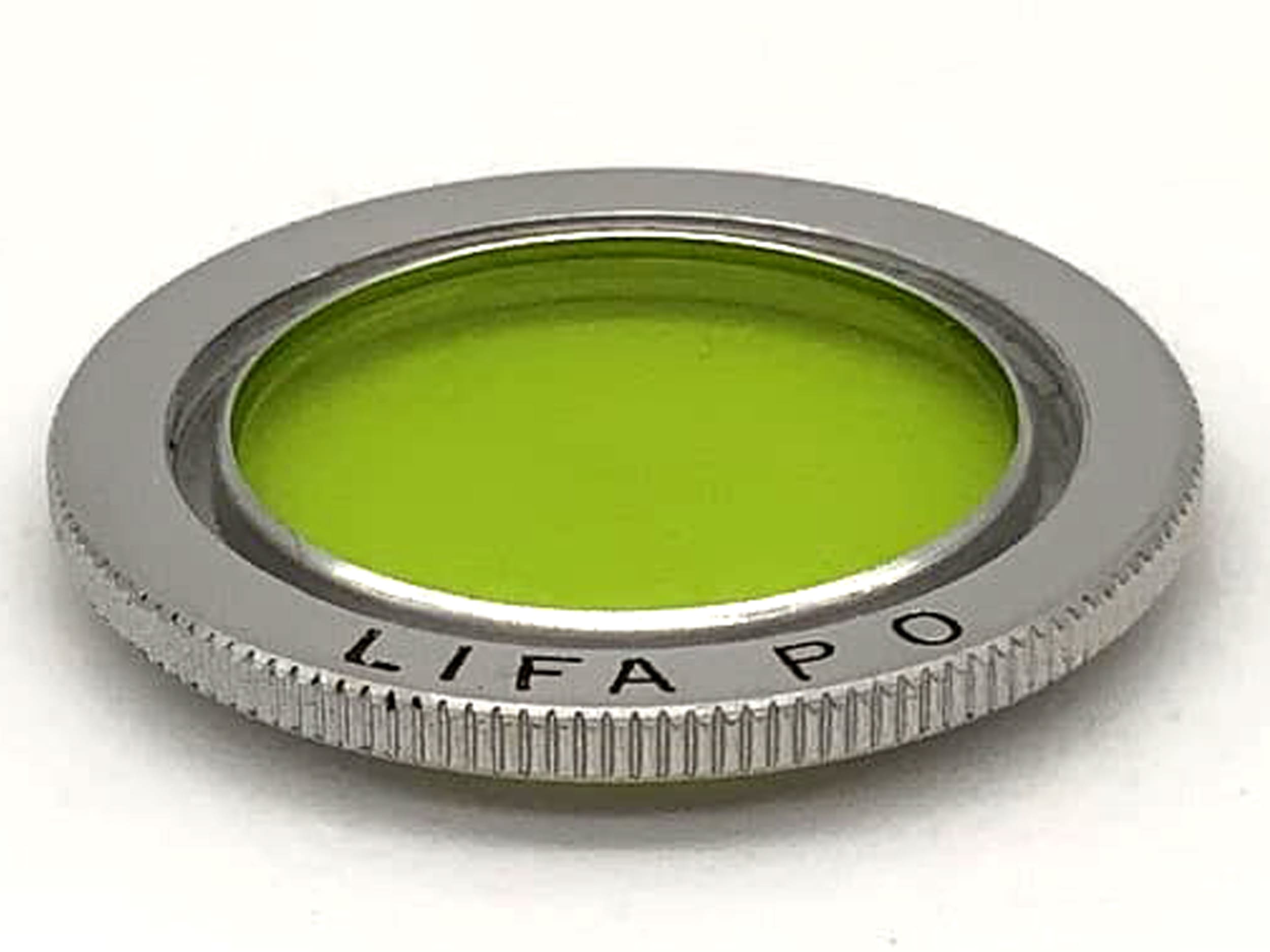 Filtre couleur Lifa vert, filtre PO vert, filtre circulaire 22 mm, filetage M22