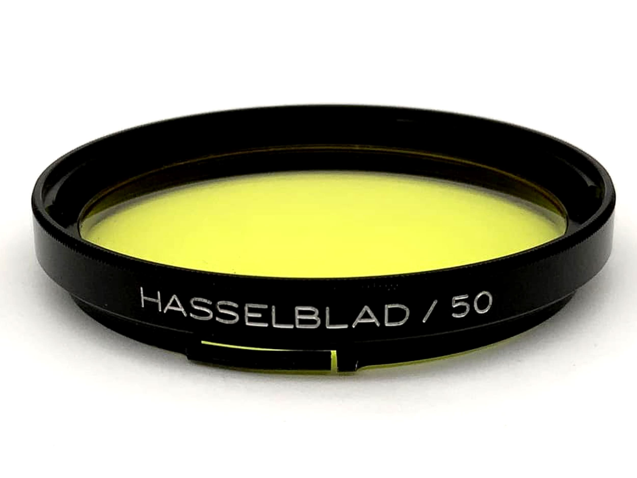 Filtre couleur Hasselblad jaune 1,5x Y -0,5 Filtre baïonnette 50 circulaire