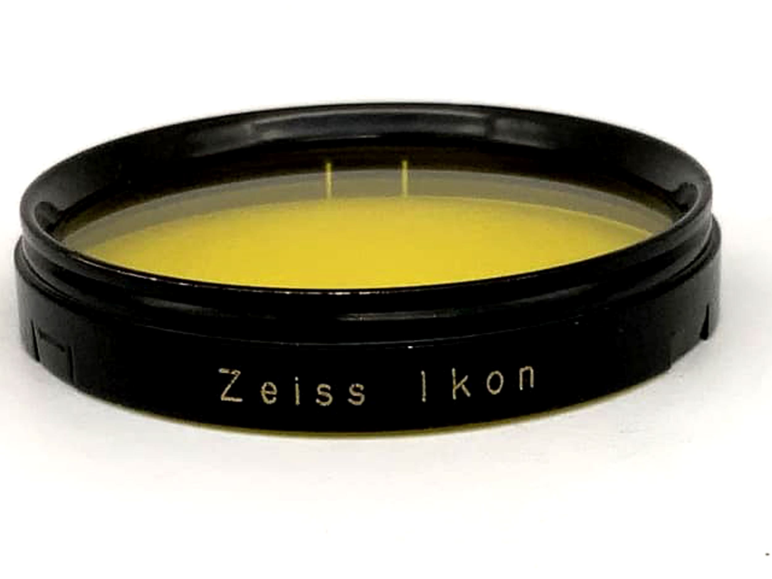 Filtre couleur Zeiss Ikon 323/3 G3 Jaune enfichable pour Elmar 2,8/5 cm 42 mm