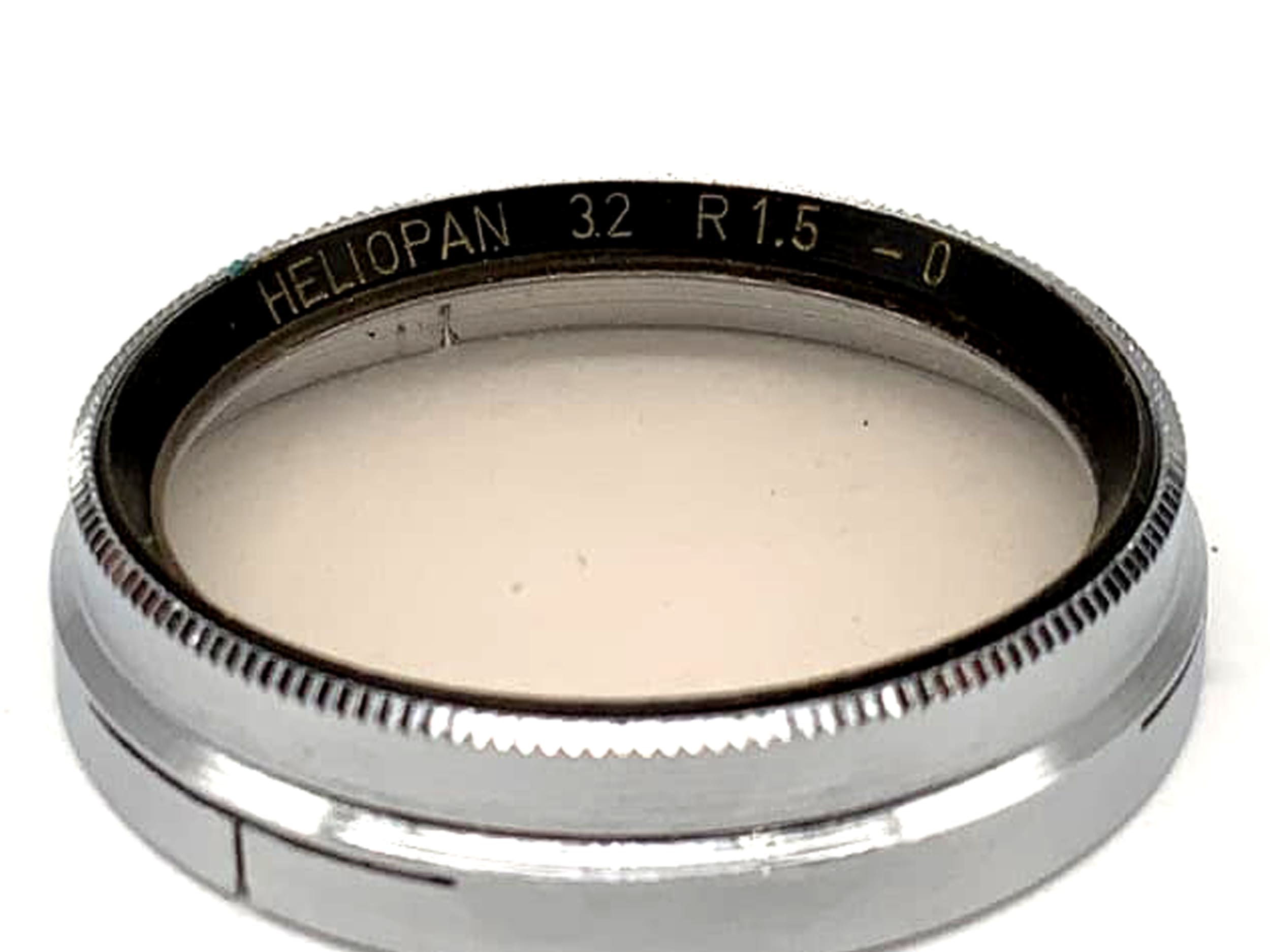 Filtre de correction Heliopan R 1,5 -0 filtre enfichable filtre à enfiler 32 mm M32