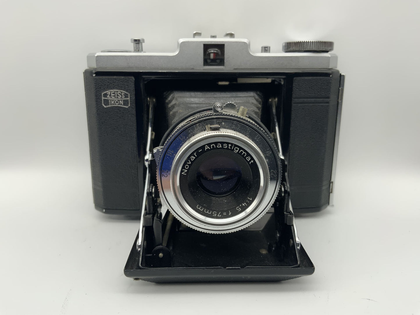 Zeiss Ikon Nettar 518/16 Klappkamera mit Novar Anastigmat 1:4.5 f=75mm Vario