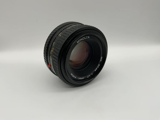 Minolta 50mm 1:1.7 Objektiv   Kamera Camera Lens (Minolta MD)