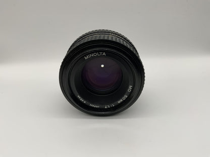 Minolta 50mm 1:1.7 Objektiv   Kamera Camera Lens (Minolta MD)