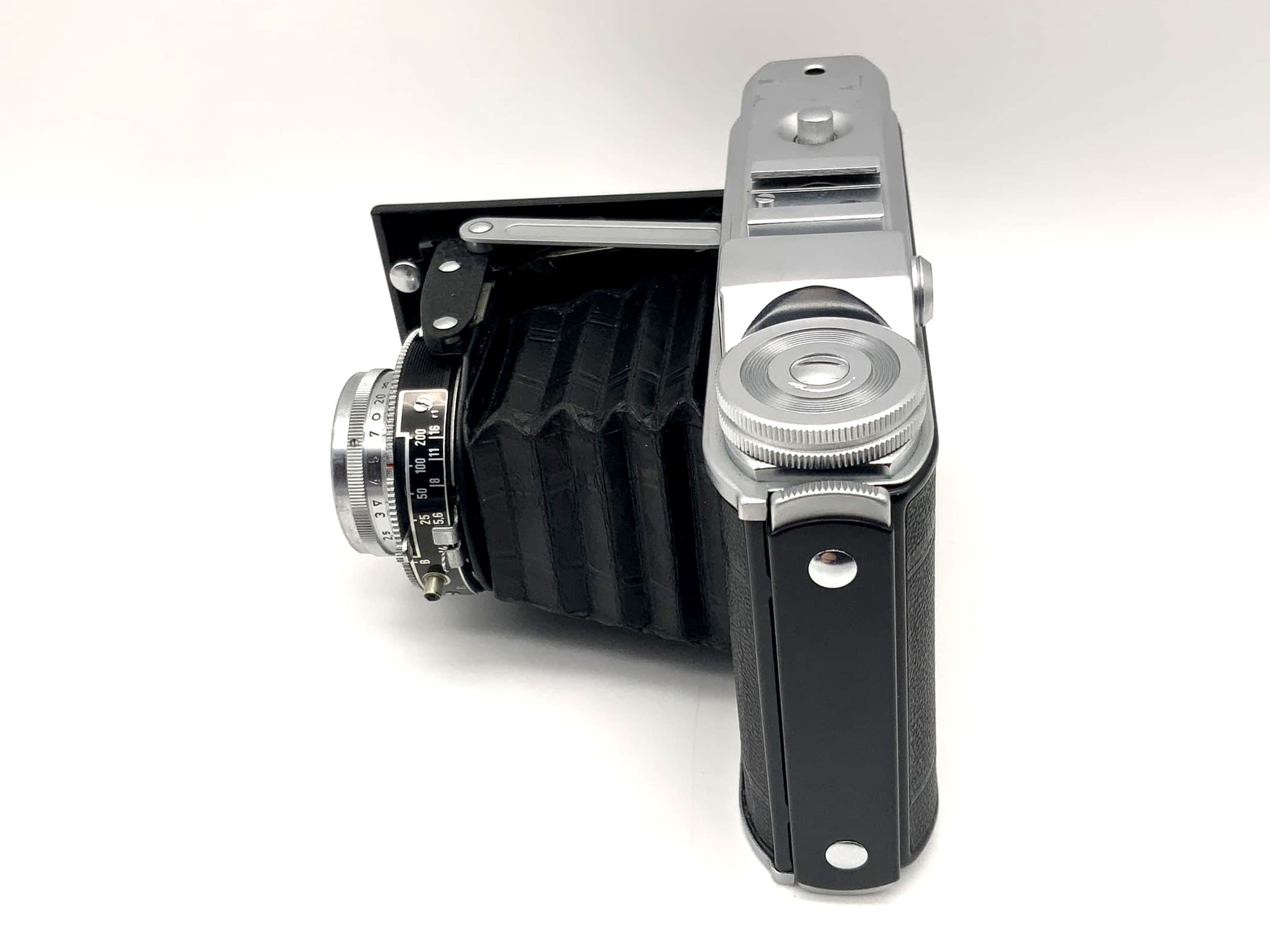 Appareil photo pliant Voigtländer Perkeo I avec Vaskar 1:4.5/80 Pronto