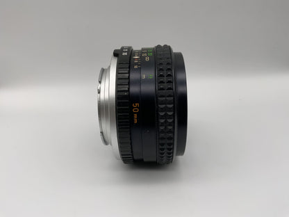 Minolta 50mm 1:2 Objektiv  MC Rokkor-PF Kamera Camera Lens (Minolta MD)