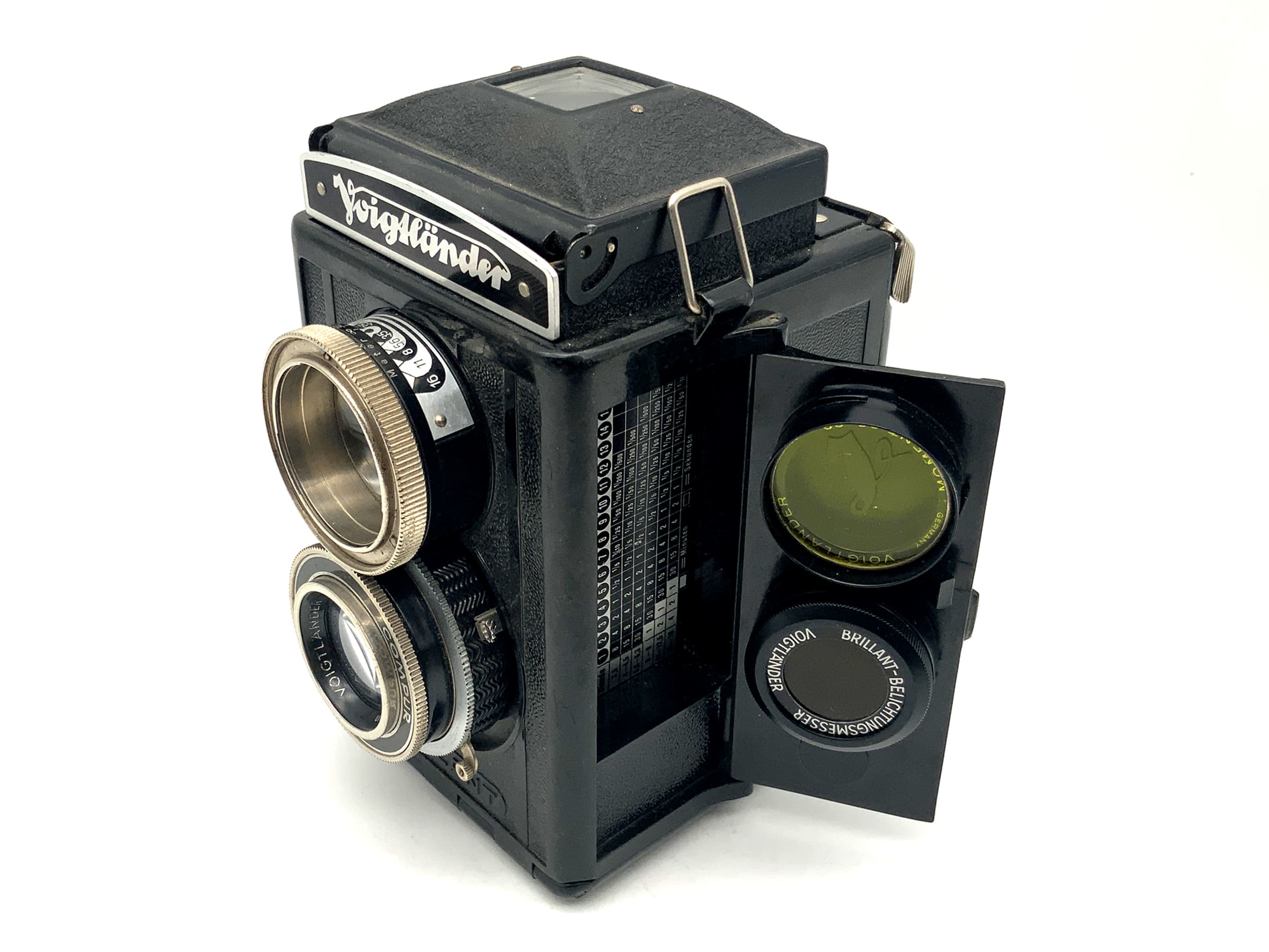 Voigtländer Brillant S (focusing Brillant) TLR mit Voigtar 7,5cm 1:3,5 zweiäugig