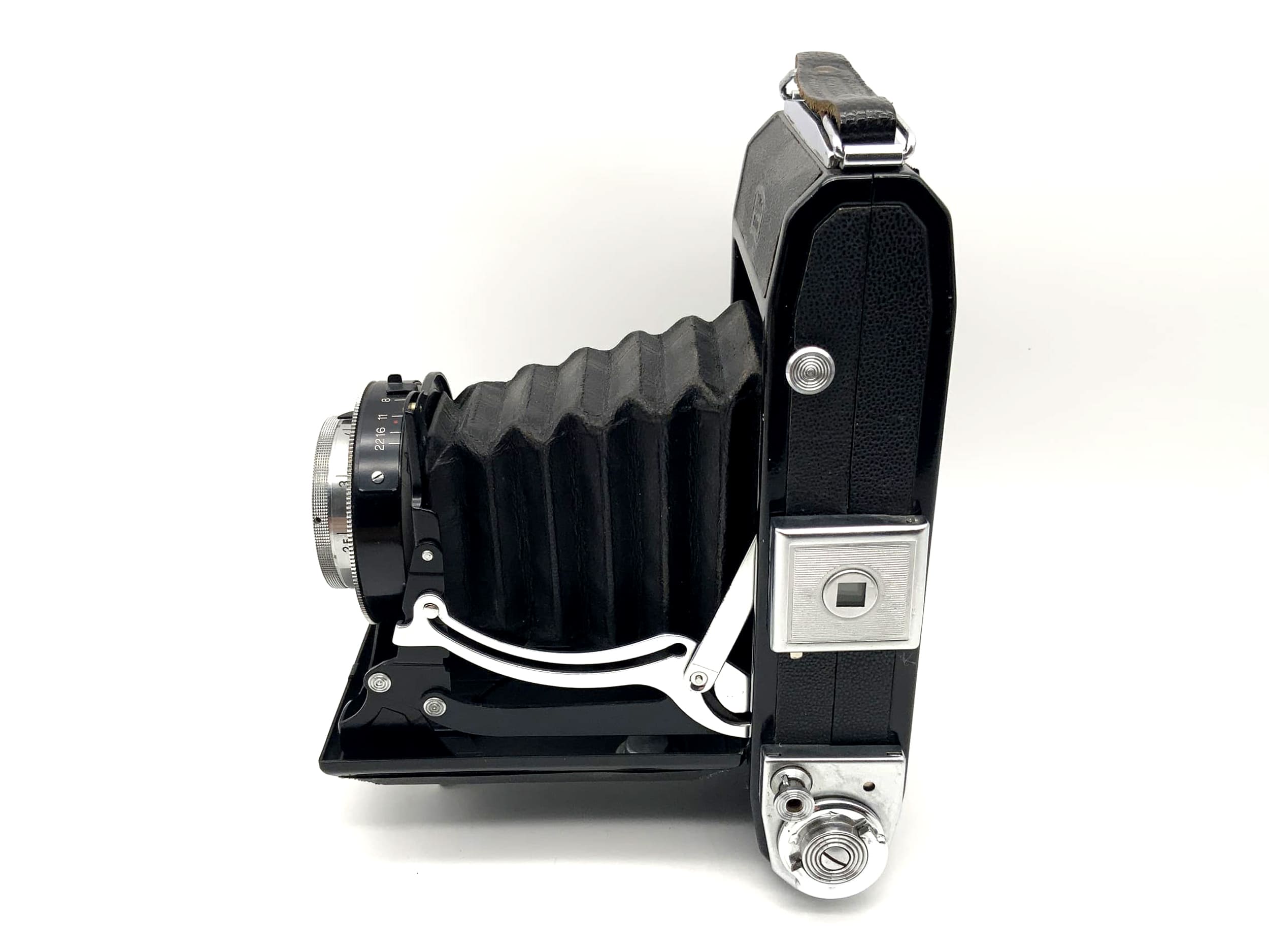 Appareil photo pliable Zeiss Ikon Ercona avec Novar Anastigmat 1:4,5 f=11cm