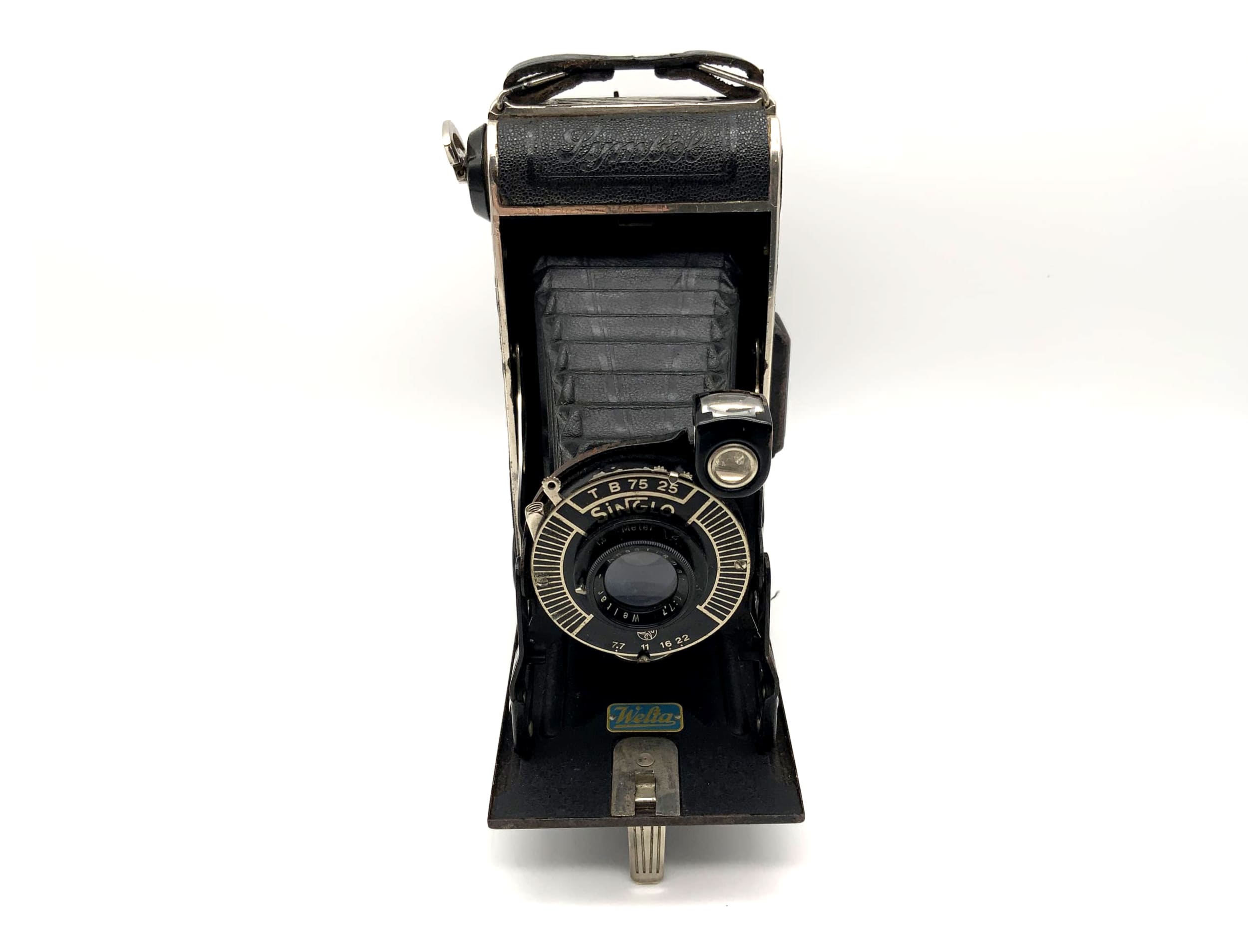 Appareil photo pliable Welta Symbol avec Weltar Anastigmat 1:7.7 Singlo