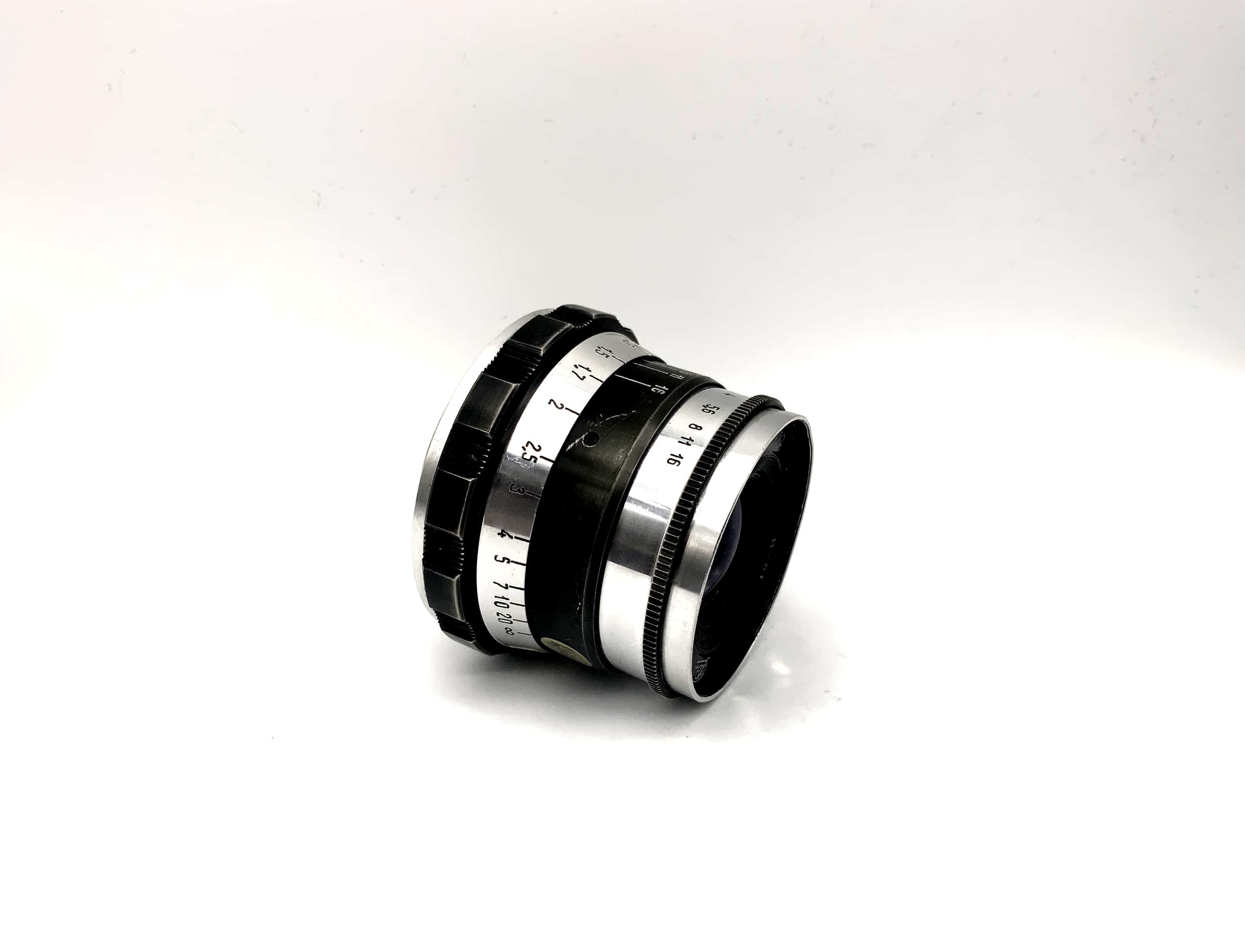 Objectif FED 52 mm 1:2,8 L39 compatible avec l'objectif d'appareil photo Leica Industar N-61 (M39)